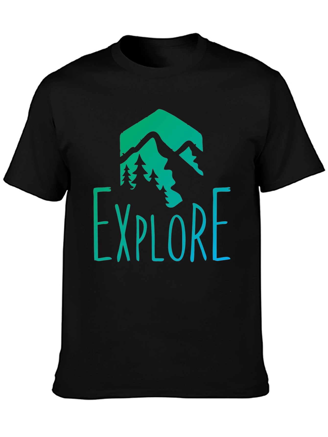 Explore Nature Graphic T-Shirt - Adventure Awaits!
