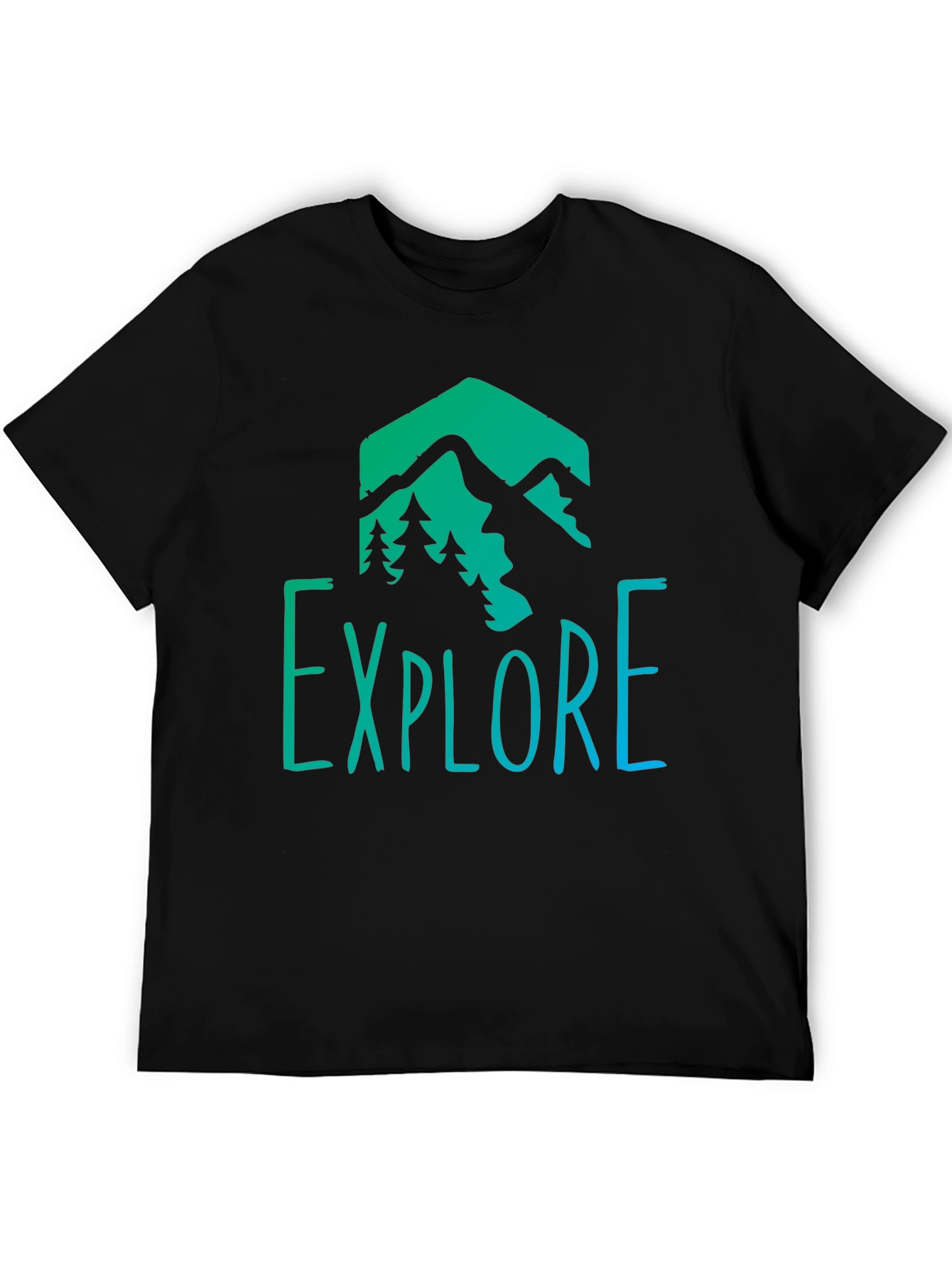 Explore Nature Graphic T-Shirt - Adventure Awaits!