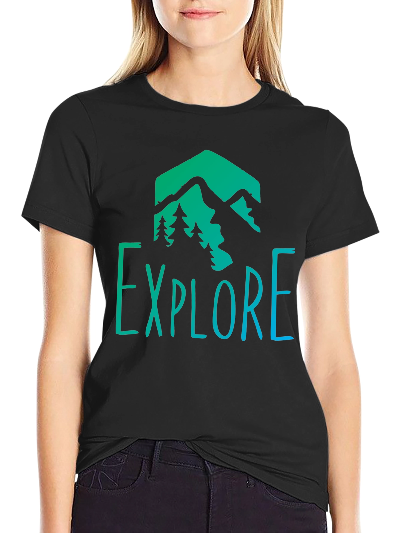 Explore Nature Graphic T-Shirt - Adventure Awaits!