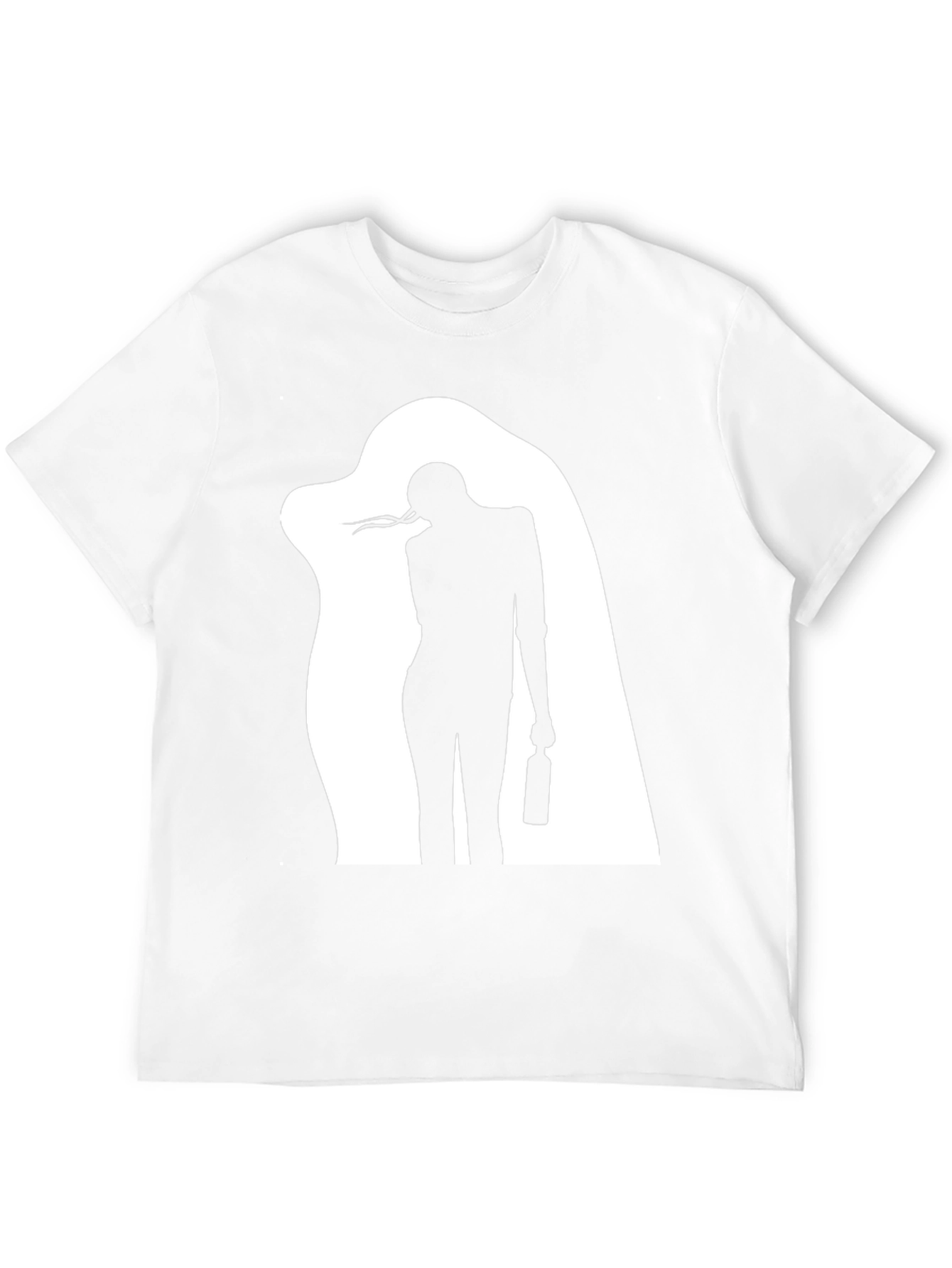 Silhouette Graphic T-Shirt - Trendy Streetwear Tee