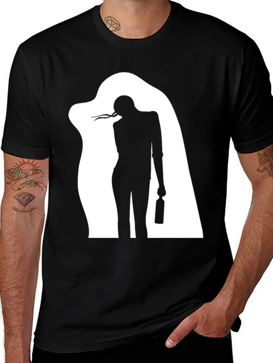 Silhouette Graphic T-Shirt - Trendy Streetwear Tee