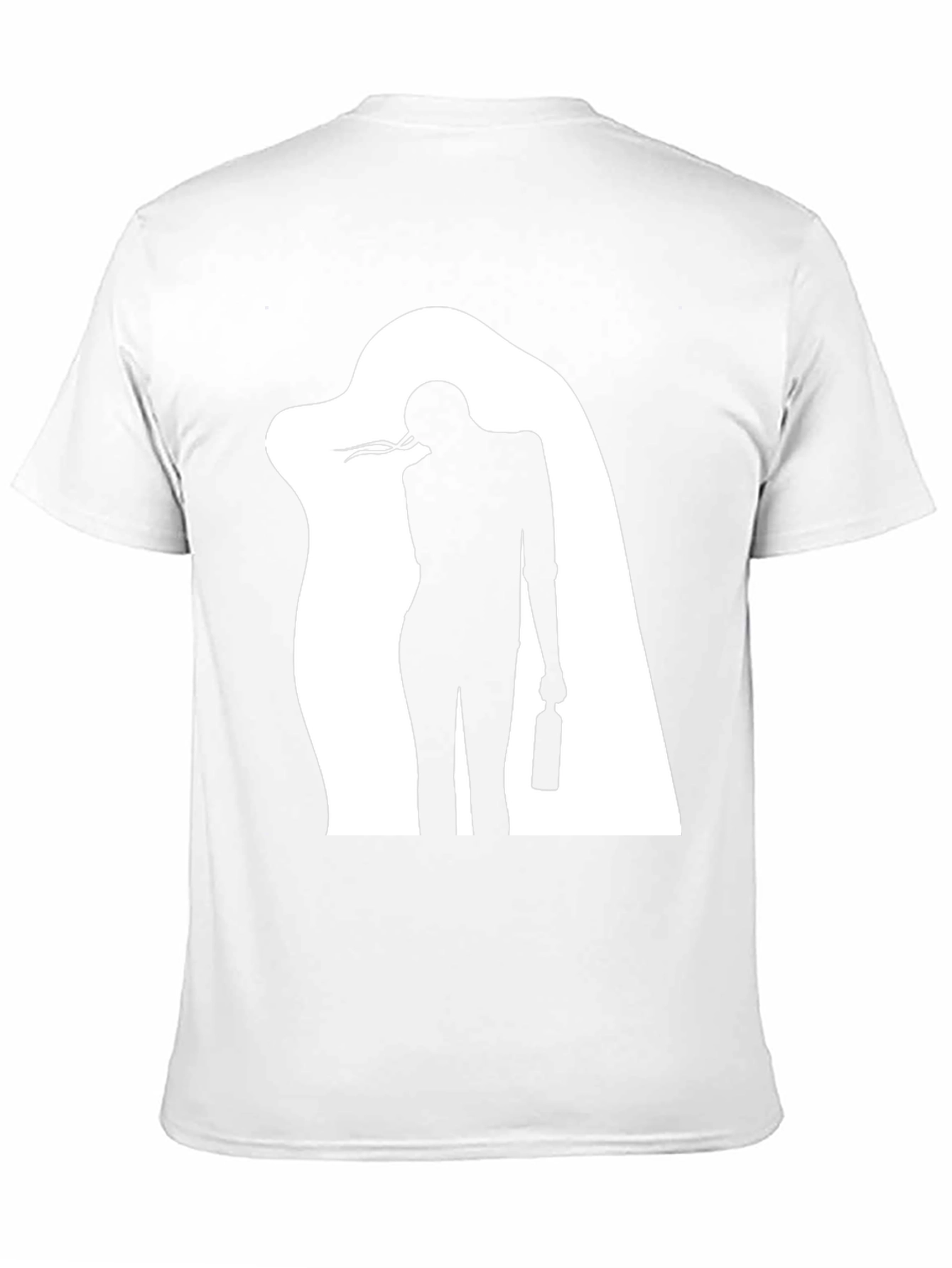 Silhouette Graphic T-Shirt - Trendy Streetwear Tee