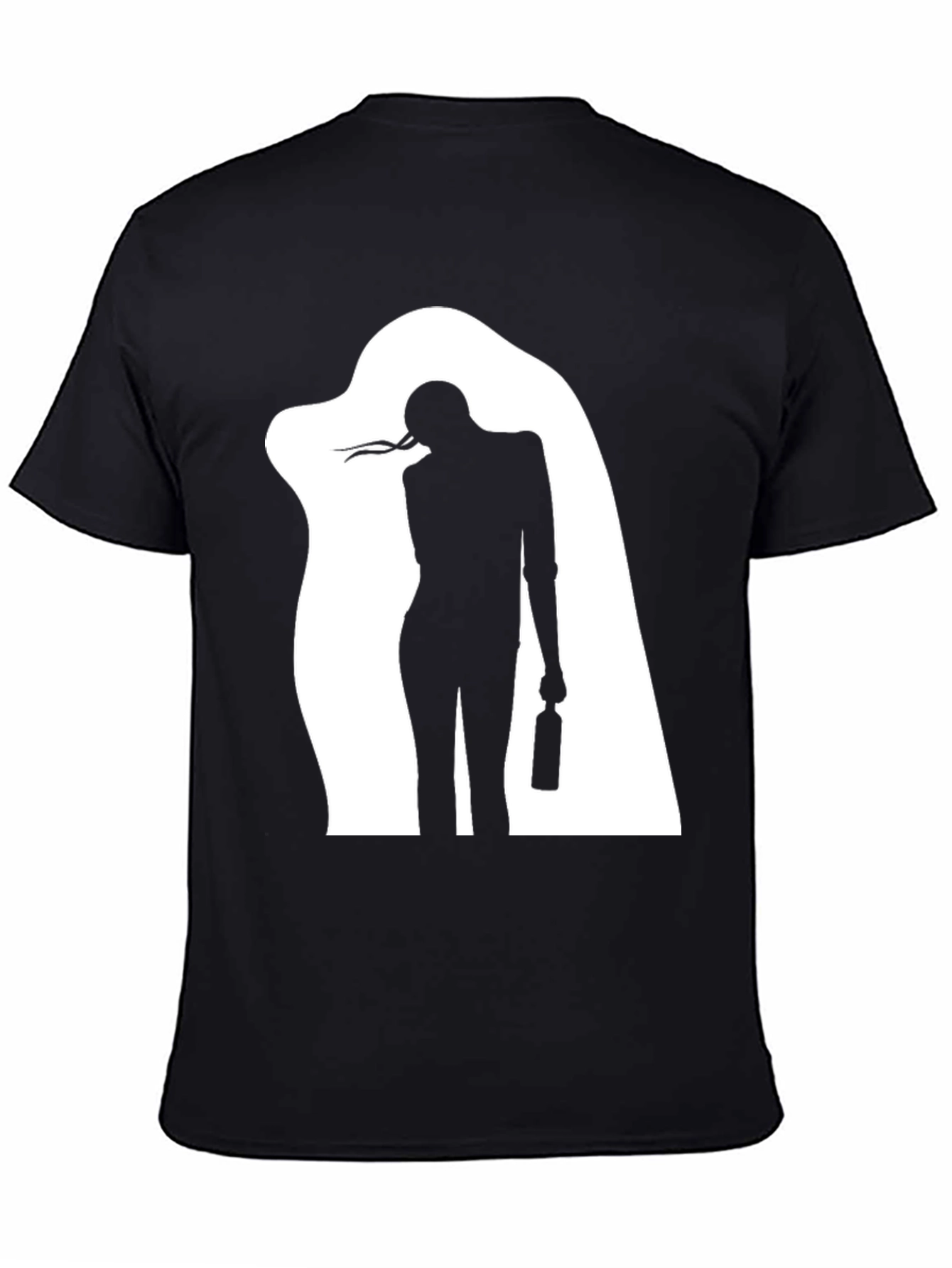 Silhouette Graphic T-Shirt - Trendy Streetwear Tee