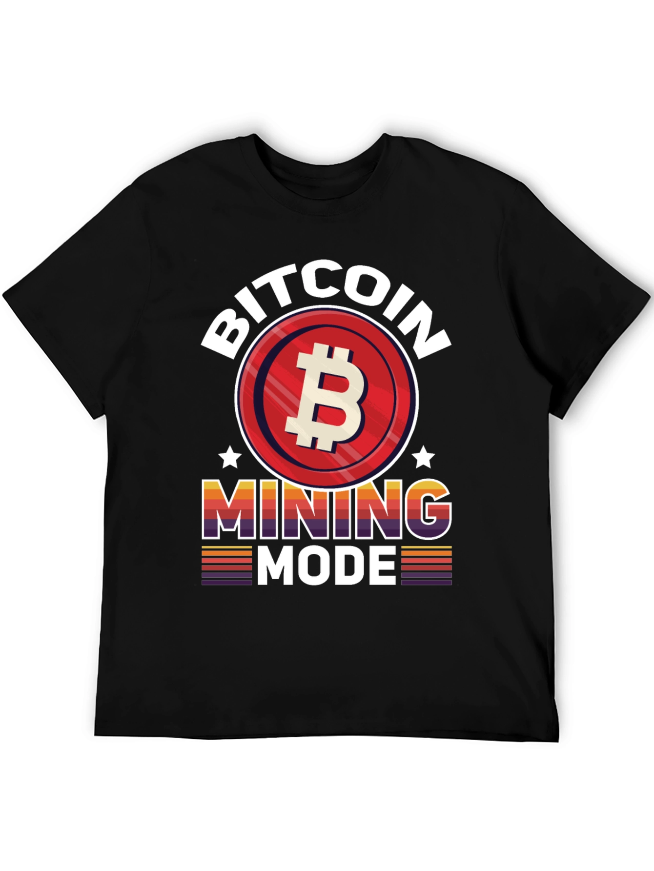 Bitcoin Mining Mode Graphic Tee