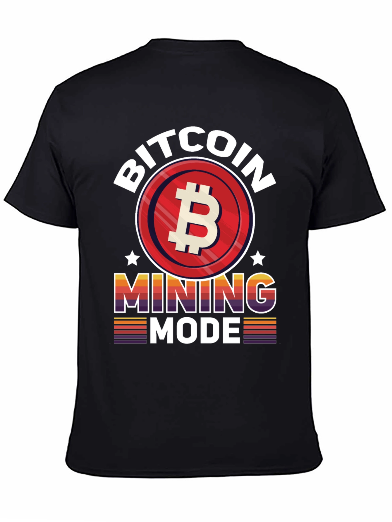 Bitcoin Mining Mode Graphic Tee