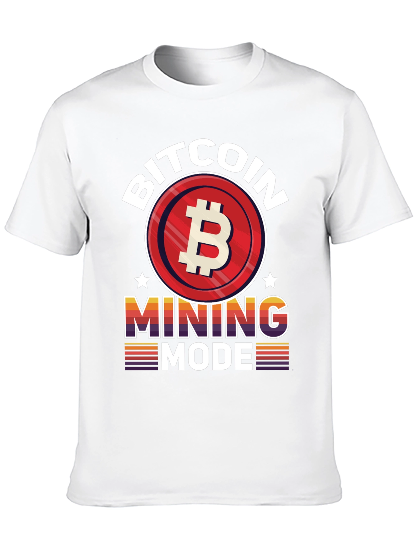 Bitcoin Mining Mode Graphic Tee