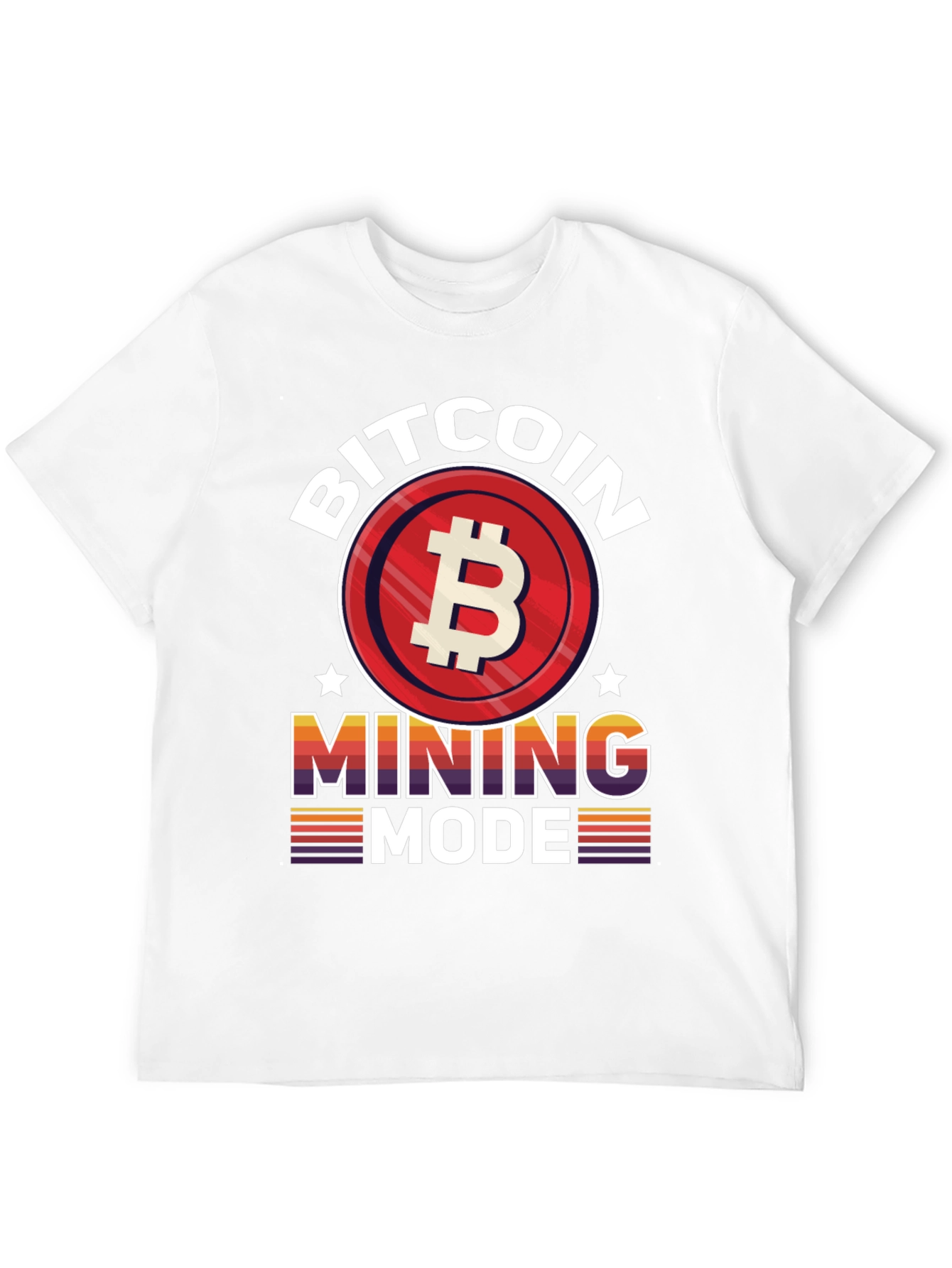 Bitcoin Mining Mode Graphic Tee