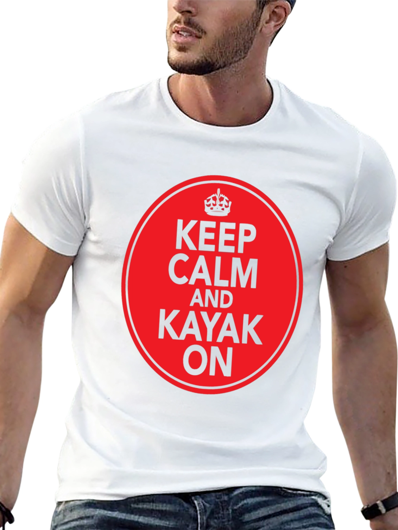 Keep Calm and Kayak On T-Shirt
