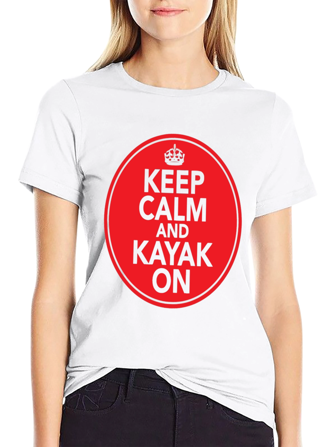 Keep Calm and Kayak On T-Shirt