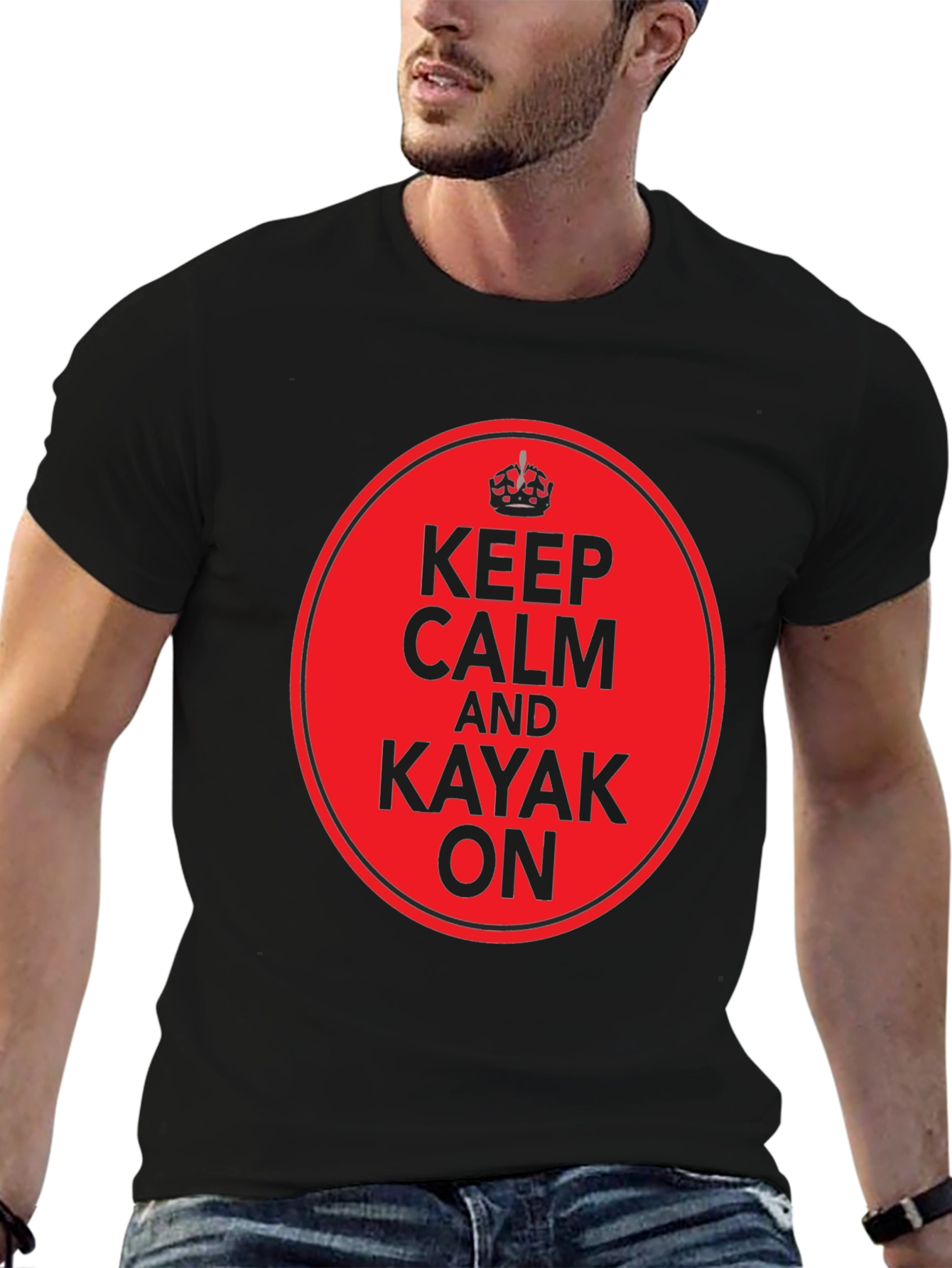 Keep Calm and Kayak On T-Shirt