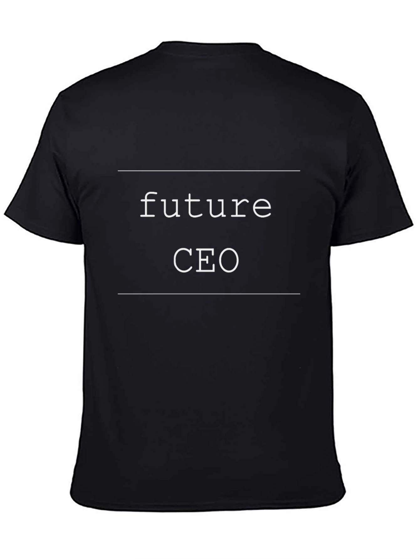 Future CEO Black Graphic T-Shirt