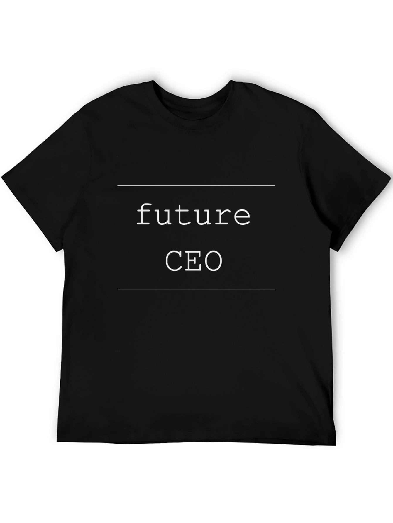 Future CEO Black Graphic T-Shirt