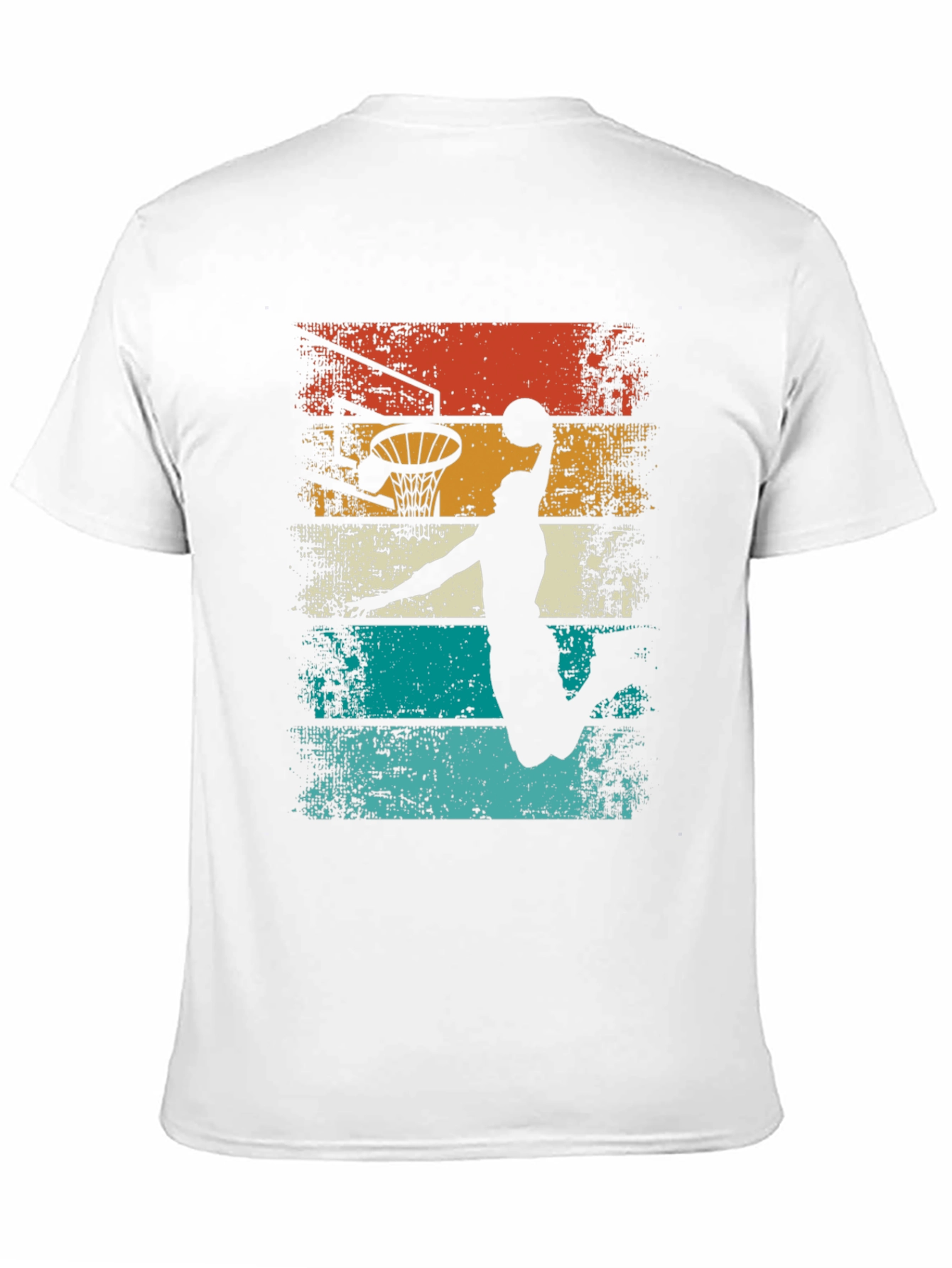 Retro Basketball Dunk T-Shirt