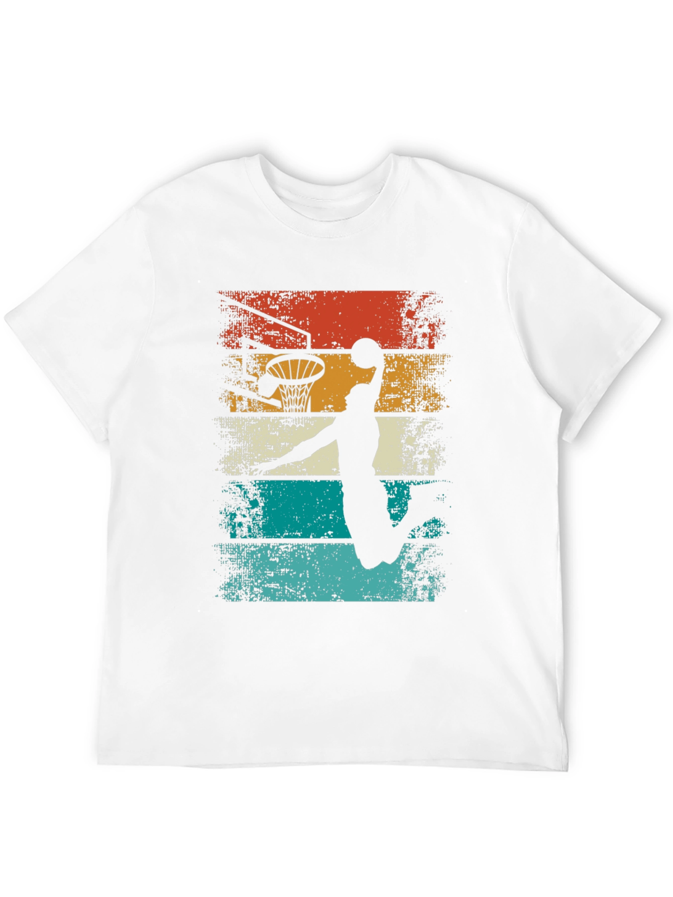 Retro Basketball Dunk T-Shirt