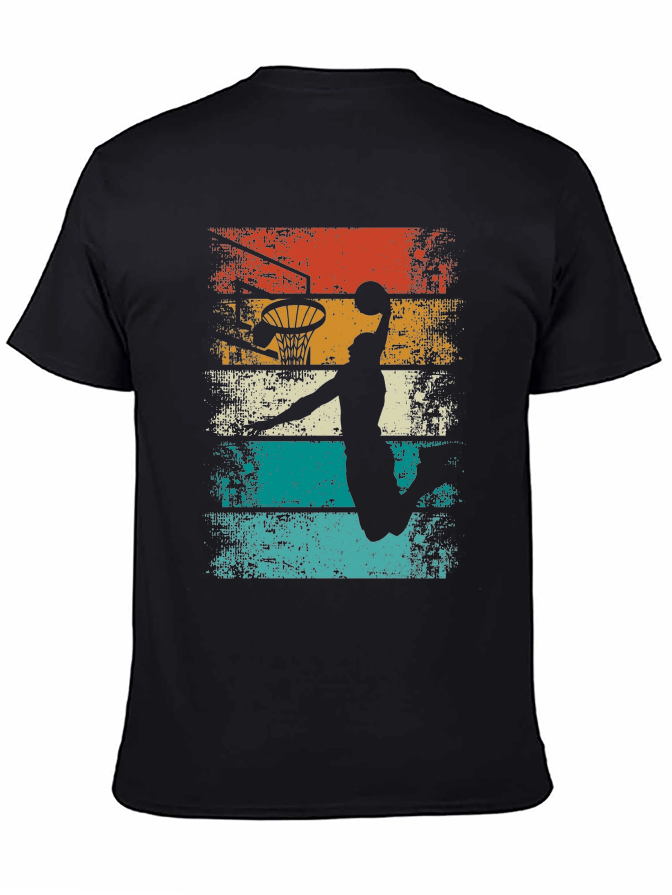 Retro Basketball Dunk T-Shirt