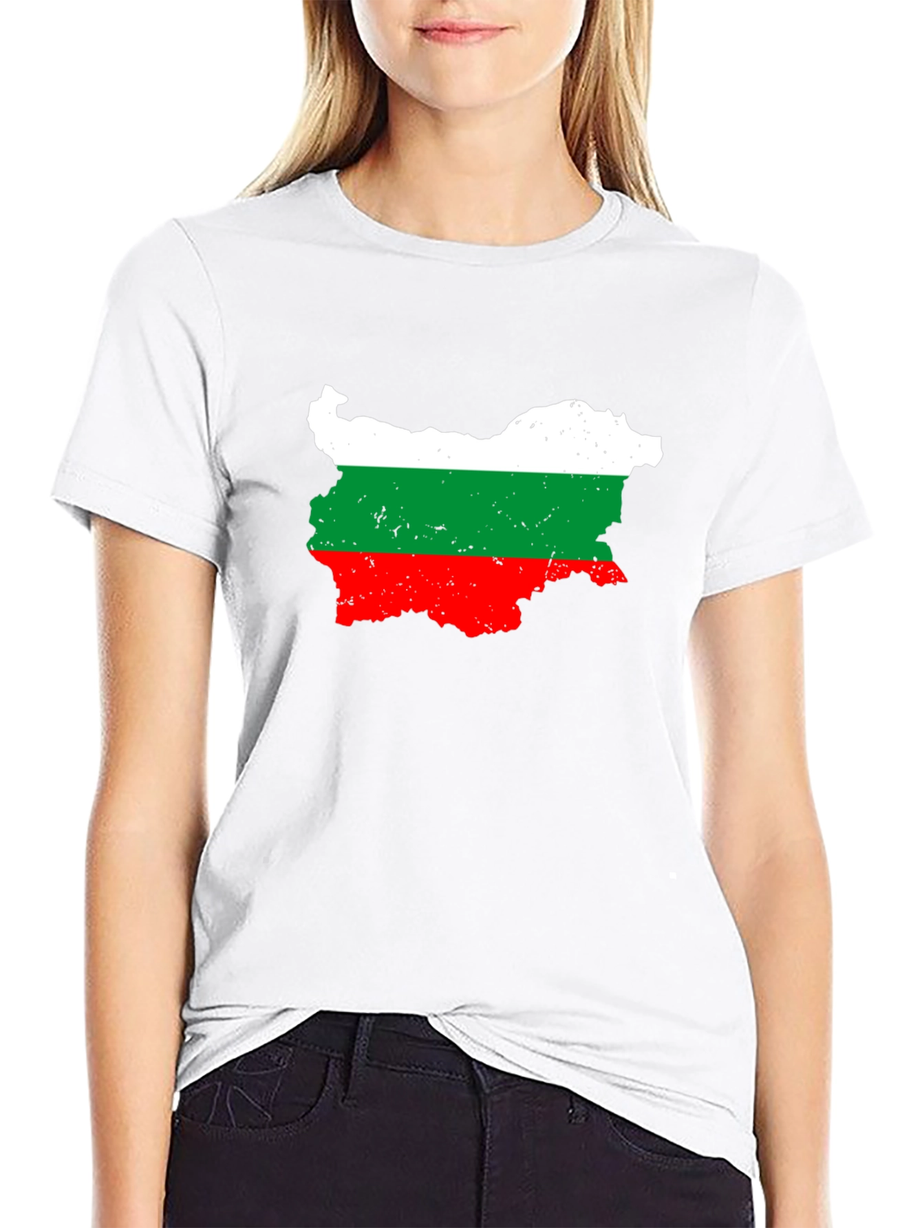 Bulgaria Map Flag T-Shirt