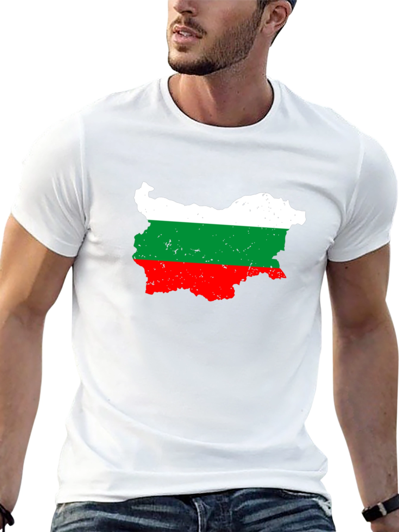 Bulgaria Map Flag T-Shirt