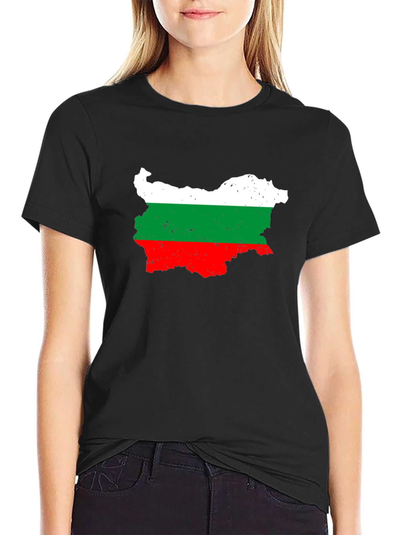 Bulgaria Map Flag T-Shirt