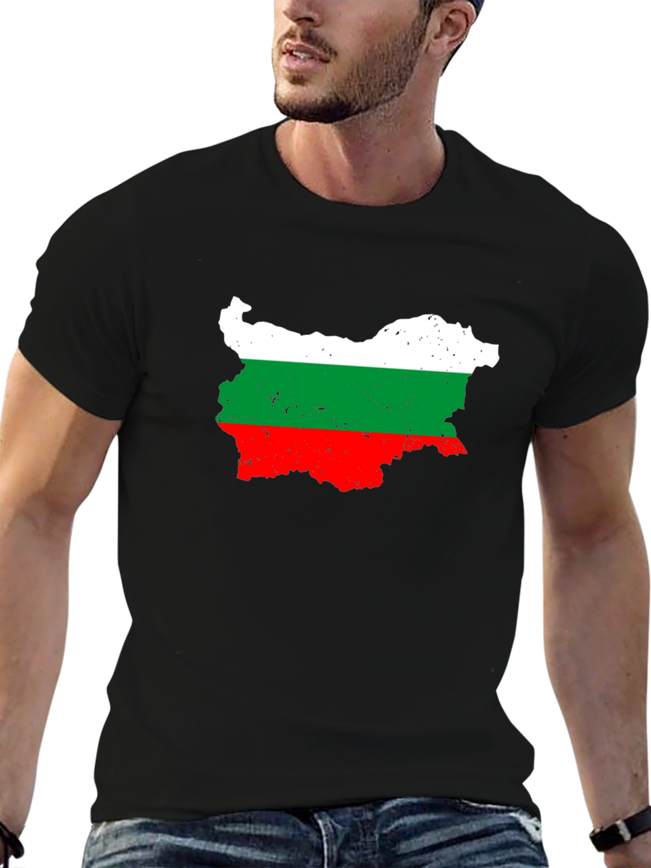 Bulgaria Map Flag T-Shirt