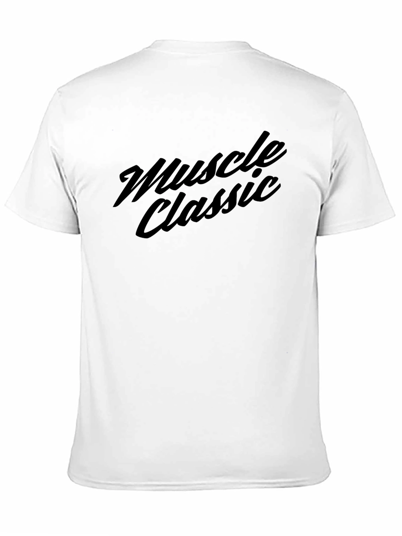 Muscle Classic Graphic Tee - Black