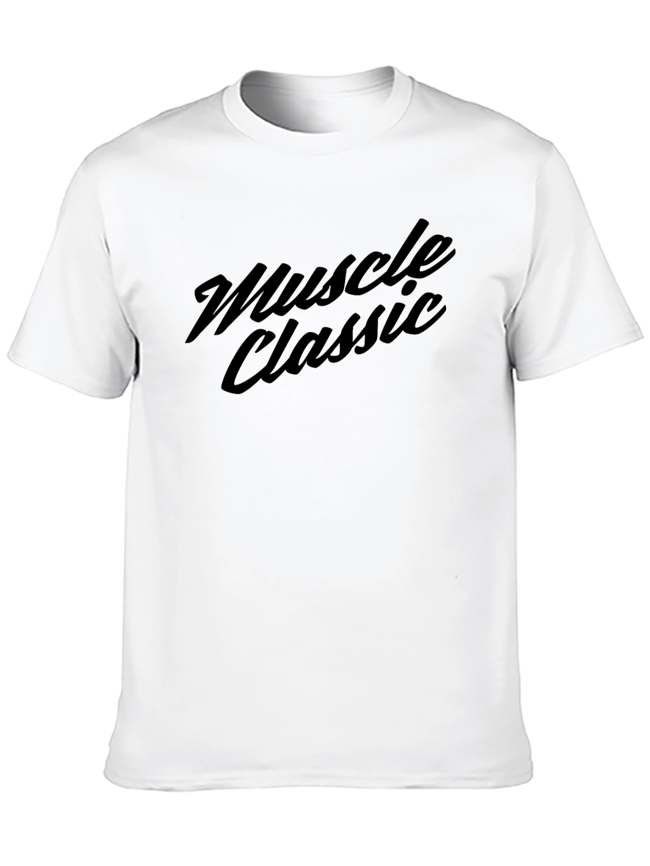 Muscle Classic Graphic Tee - Black