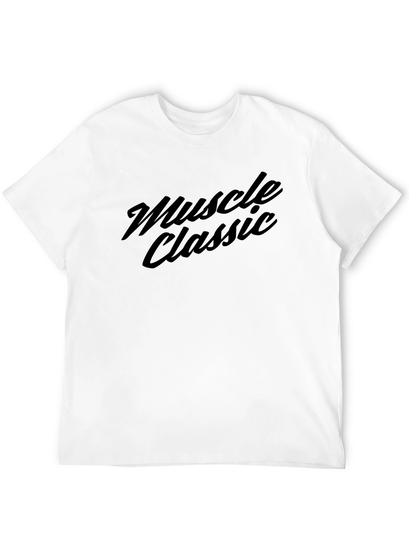 Muscle Classic Graphic Tee - Black