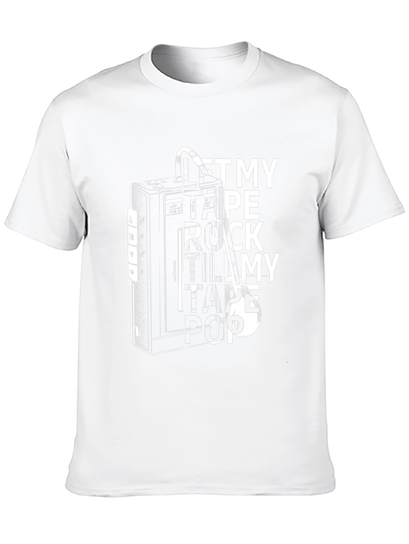 Retro Mixtape T-Shirt: Get My Tape Rock My Beat