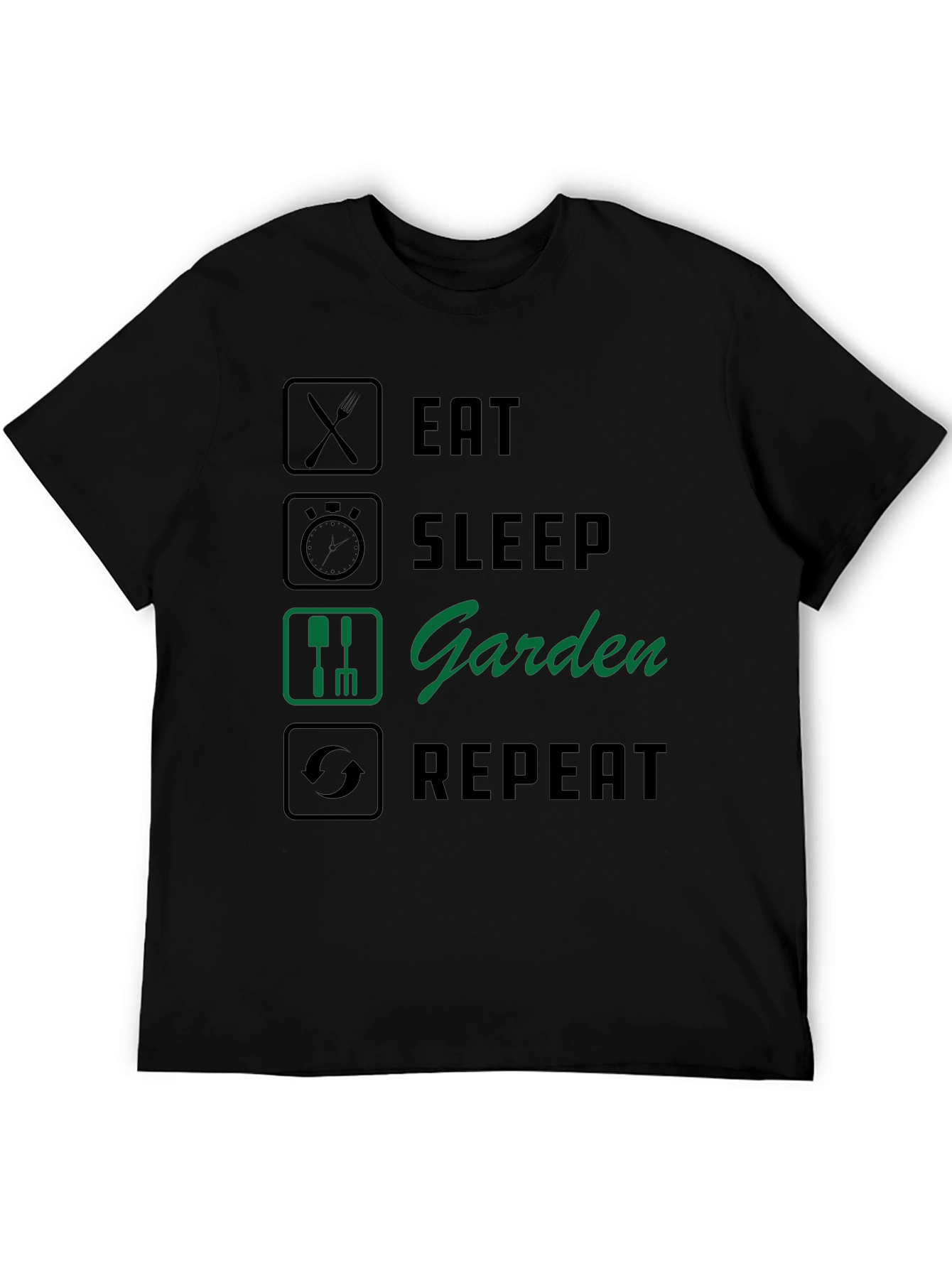 Eat Sleep Garden Repeat T-Shirt