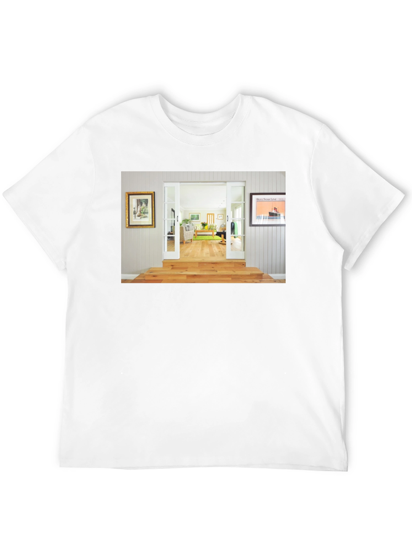 Novelty Interior View Graphic T-Shirt