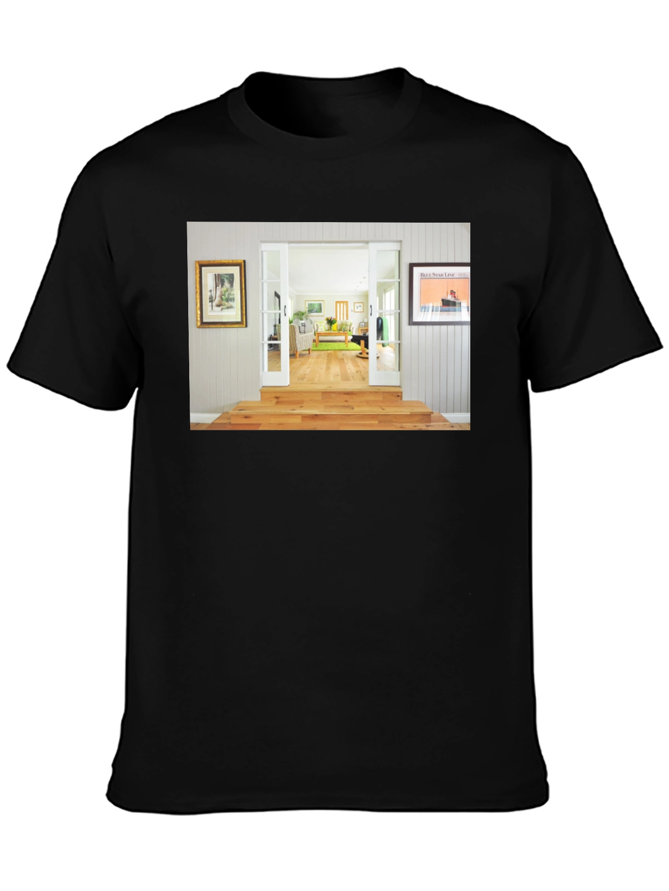 Novelty Interior View Graphic T-Shirt