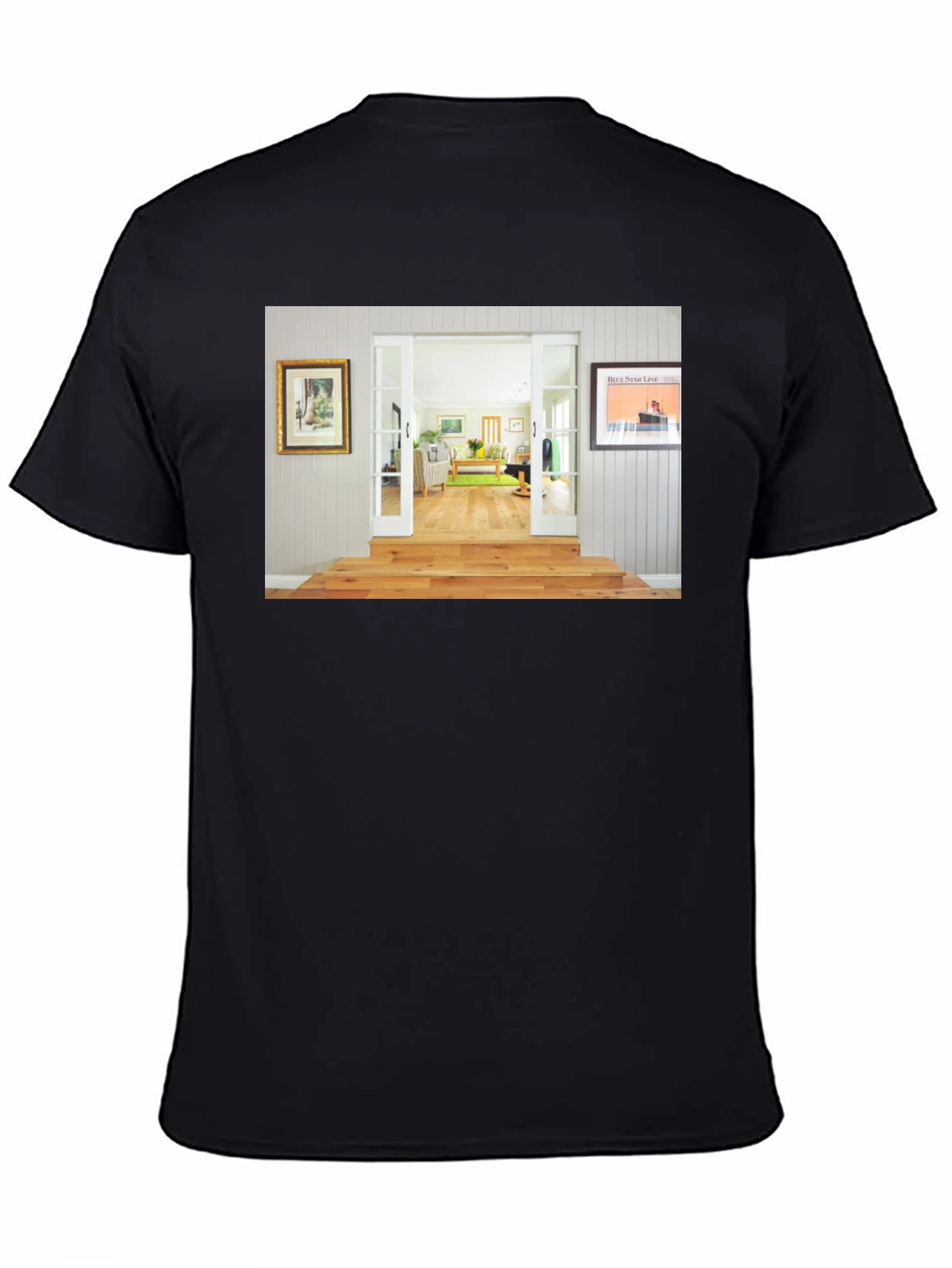 Novelty Interior View Graphic T-Shirt