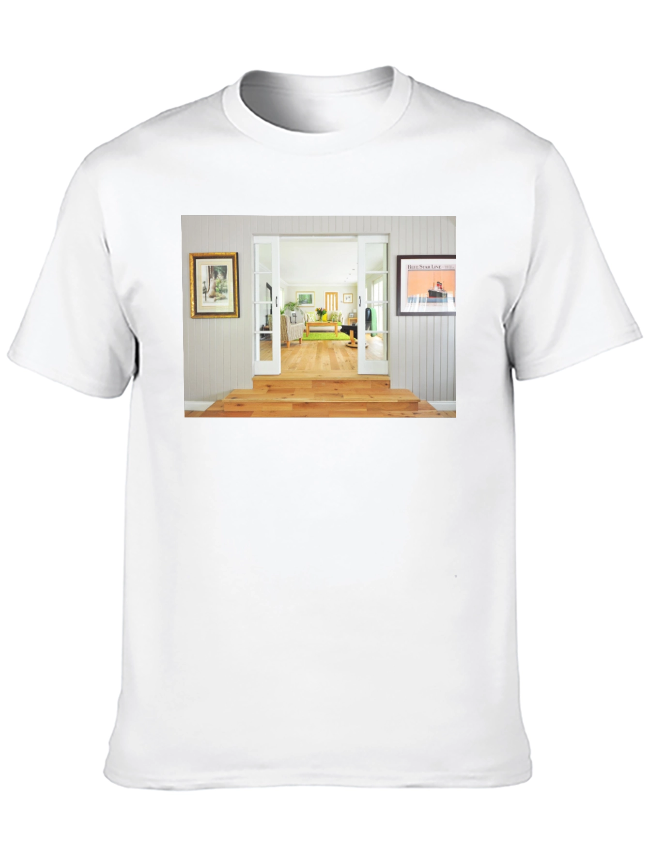 Novelty Interior View Graphic T-Shirt