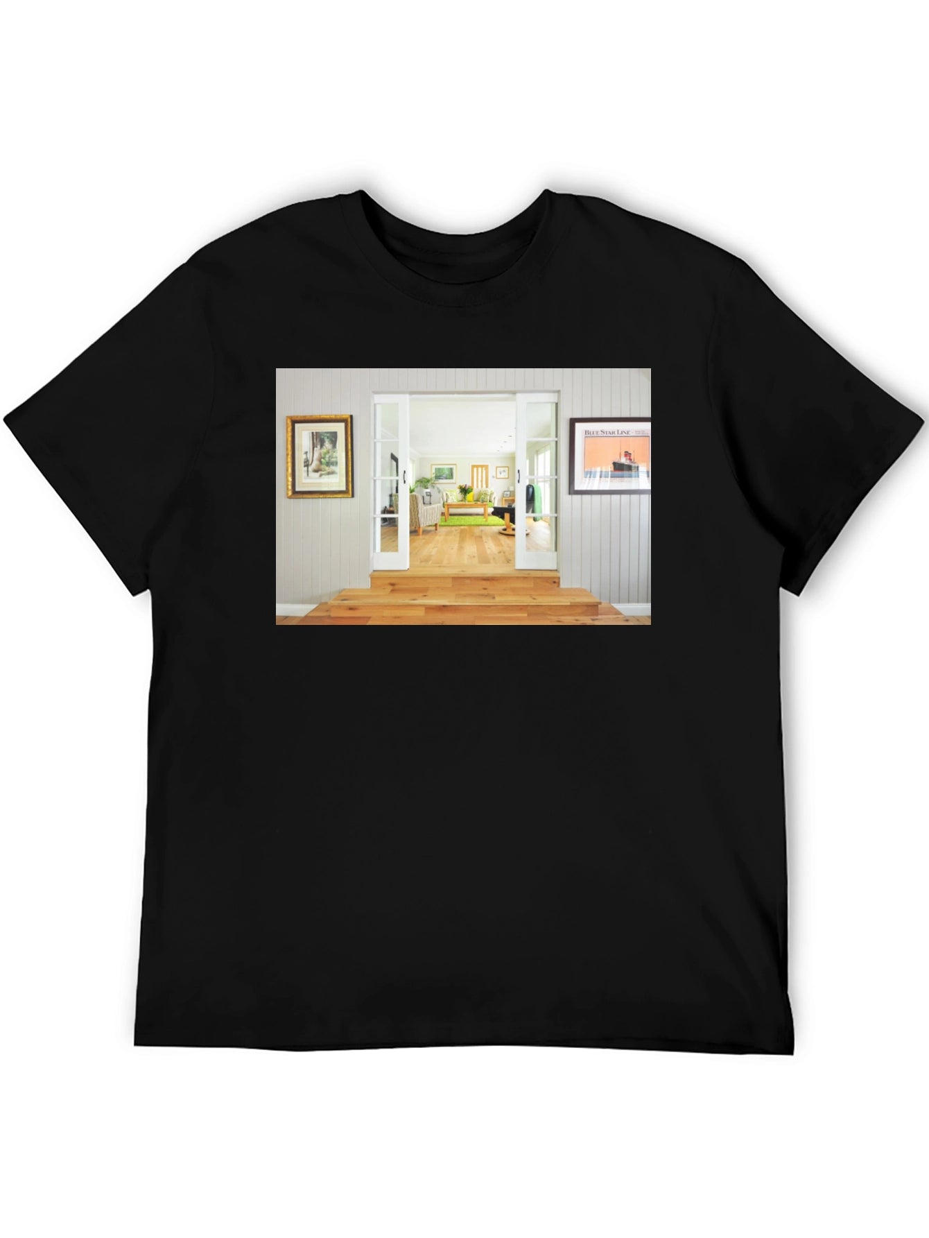 Novelty Interior View Graphic T-Shirt