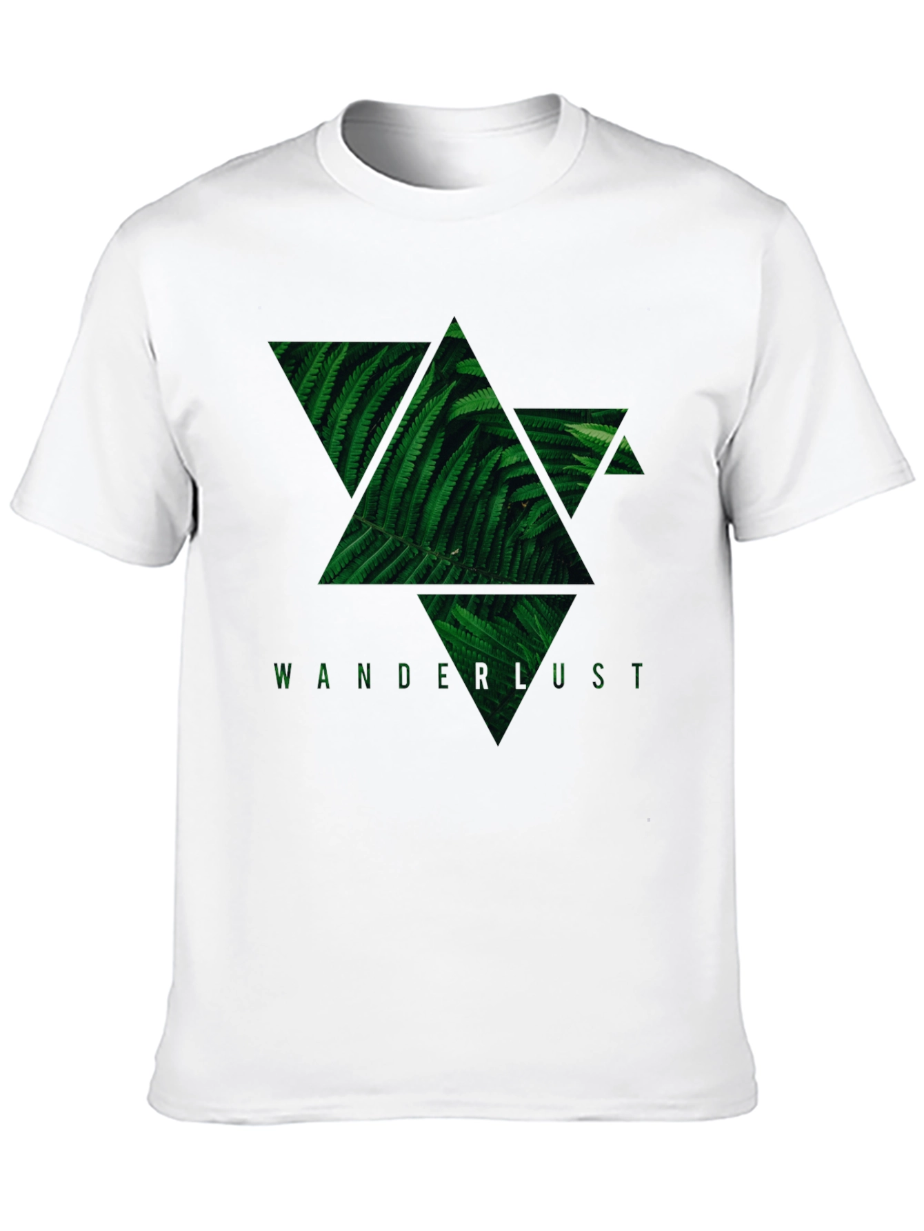Fern Star Wanderlust Black T-Shirt