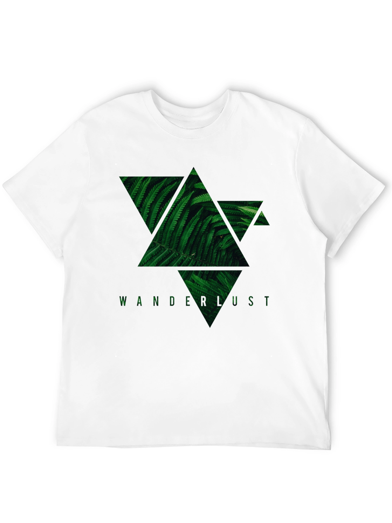 Fern Star Wanderlust Black T-Shirt