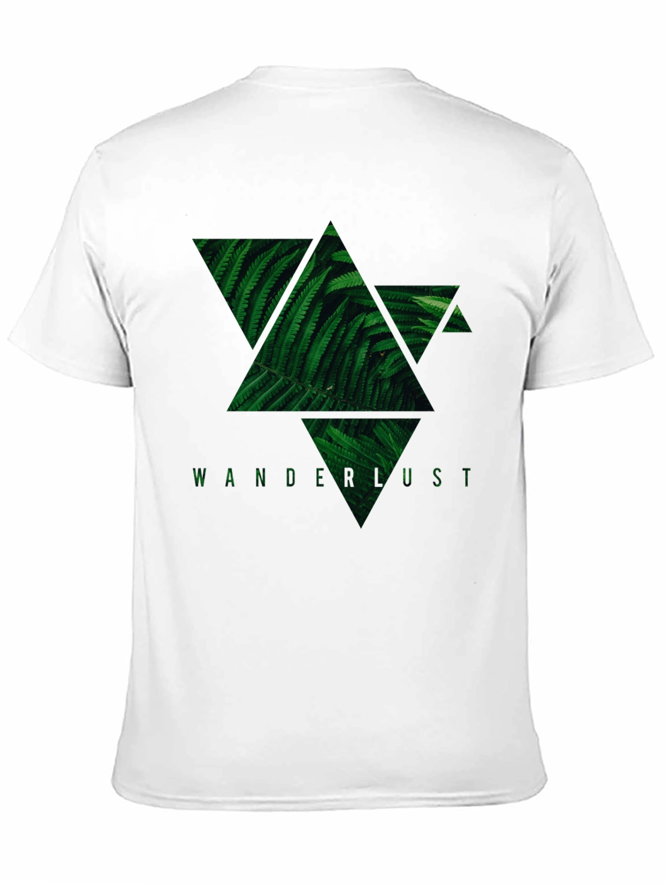 Fern Star Wanderlust Black T-Shirt