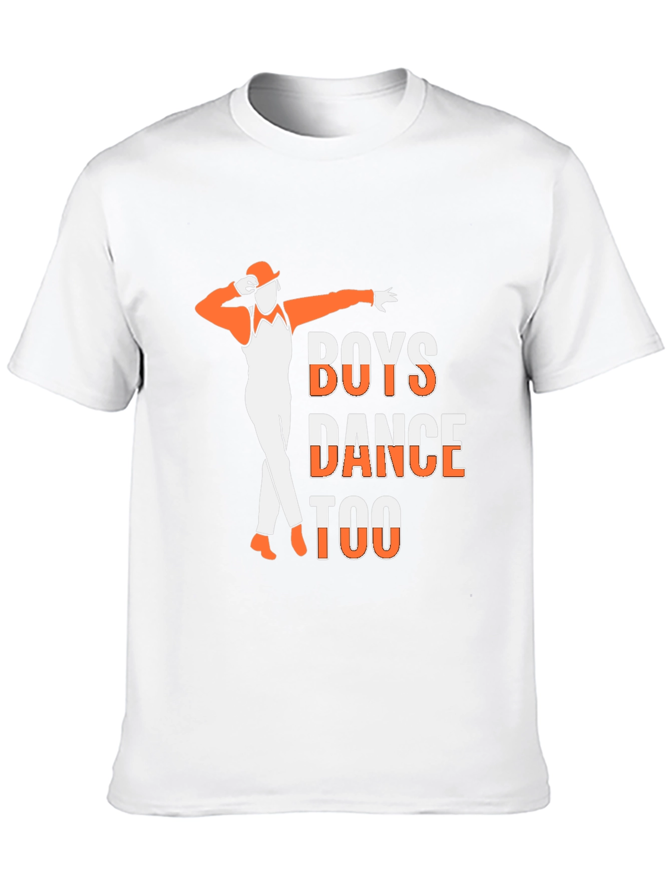 Boys Dance Too T-Shirt - Cool Graphic Tee