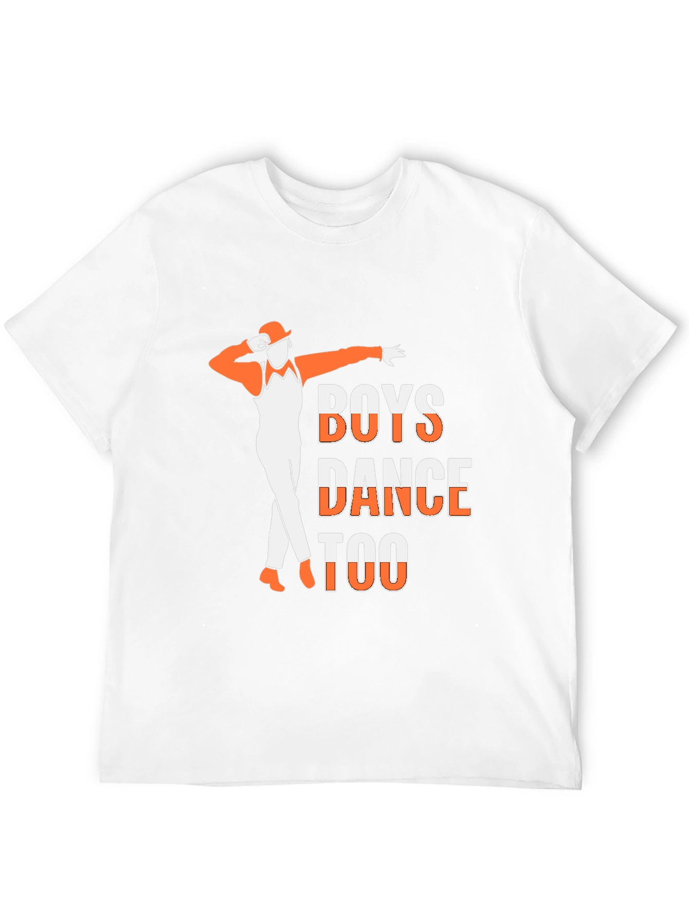 Boys Dance Too T-Shirt - Cool Graphic Tee