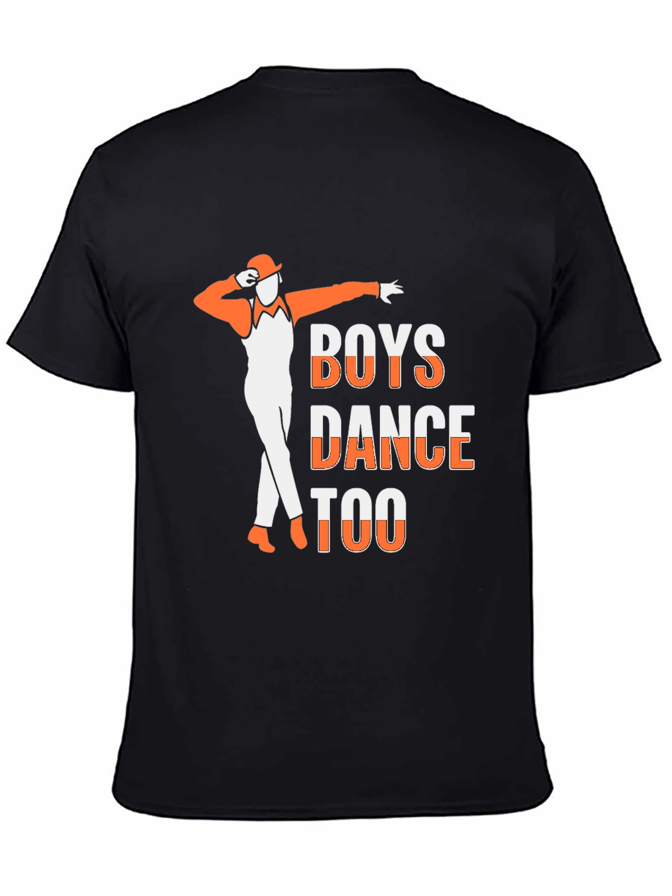 Boys Dance Too T-Shirt - Cool Graphic Tee