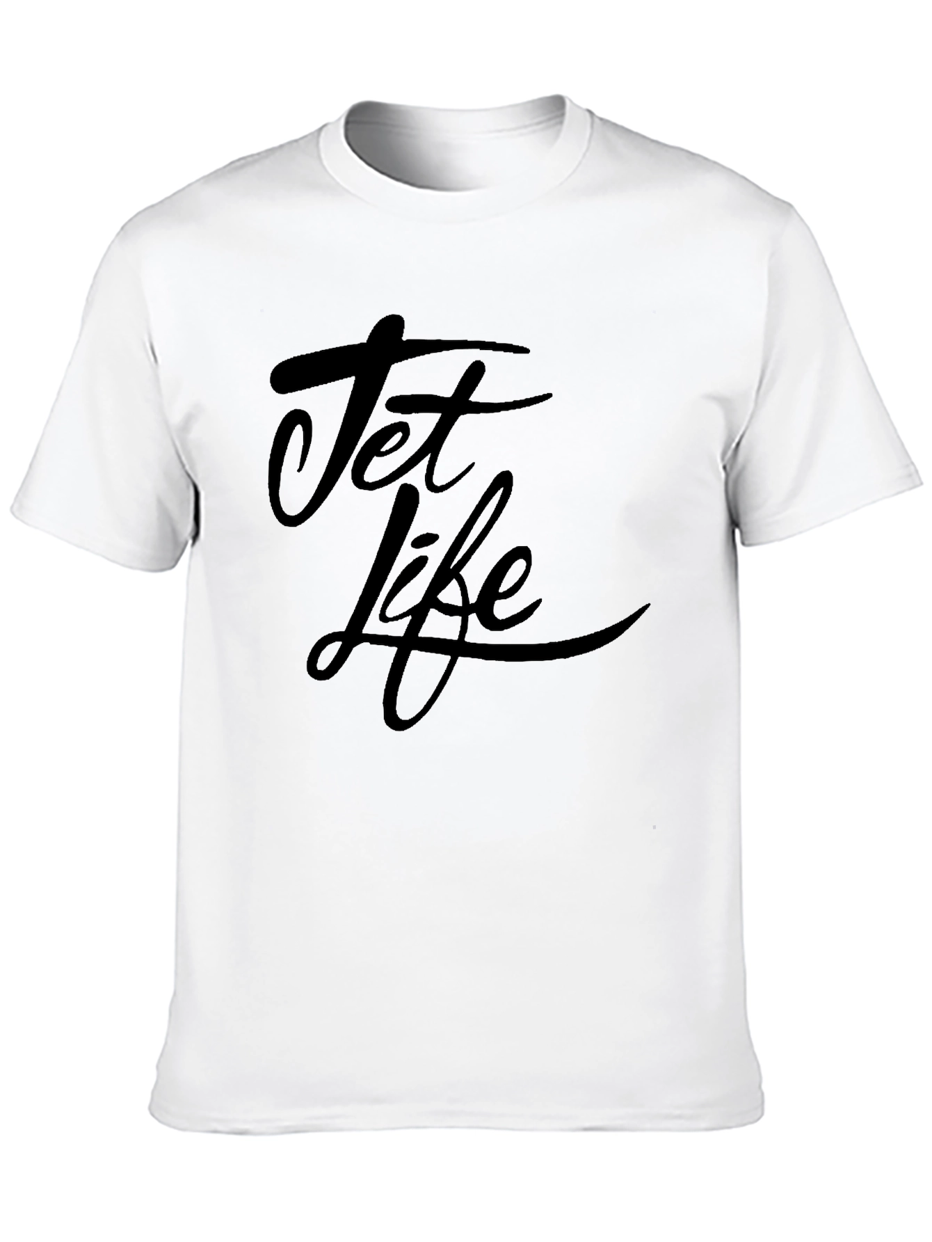 Jet Life Black T-Shirt - Casual Style