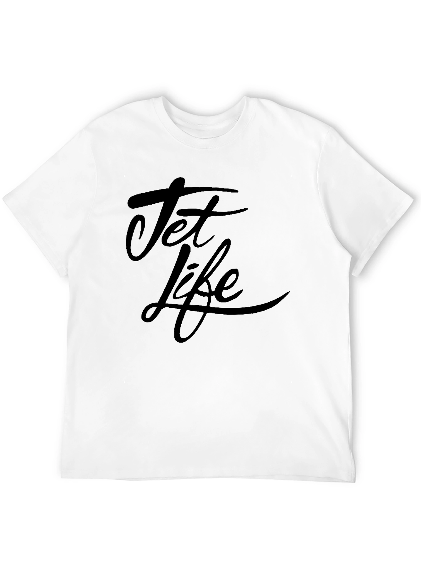 Jet Life Black T-Shirt - Casual Style