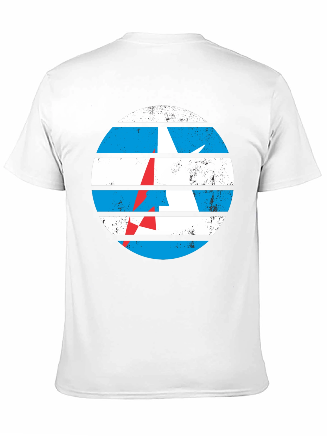 Retro Circle Graphic Tee - Classic Design