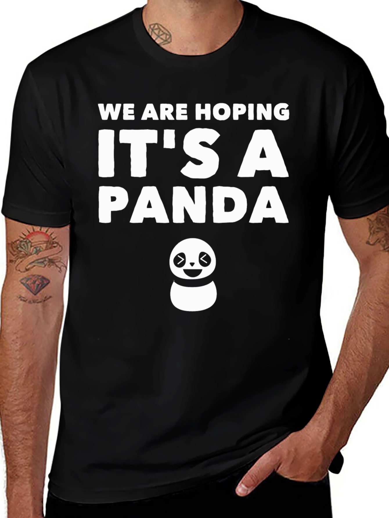 Its a Panda T-Shirt: Expecting Baby Cute Design