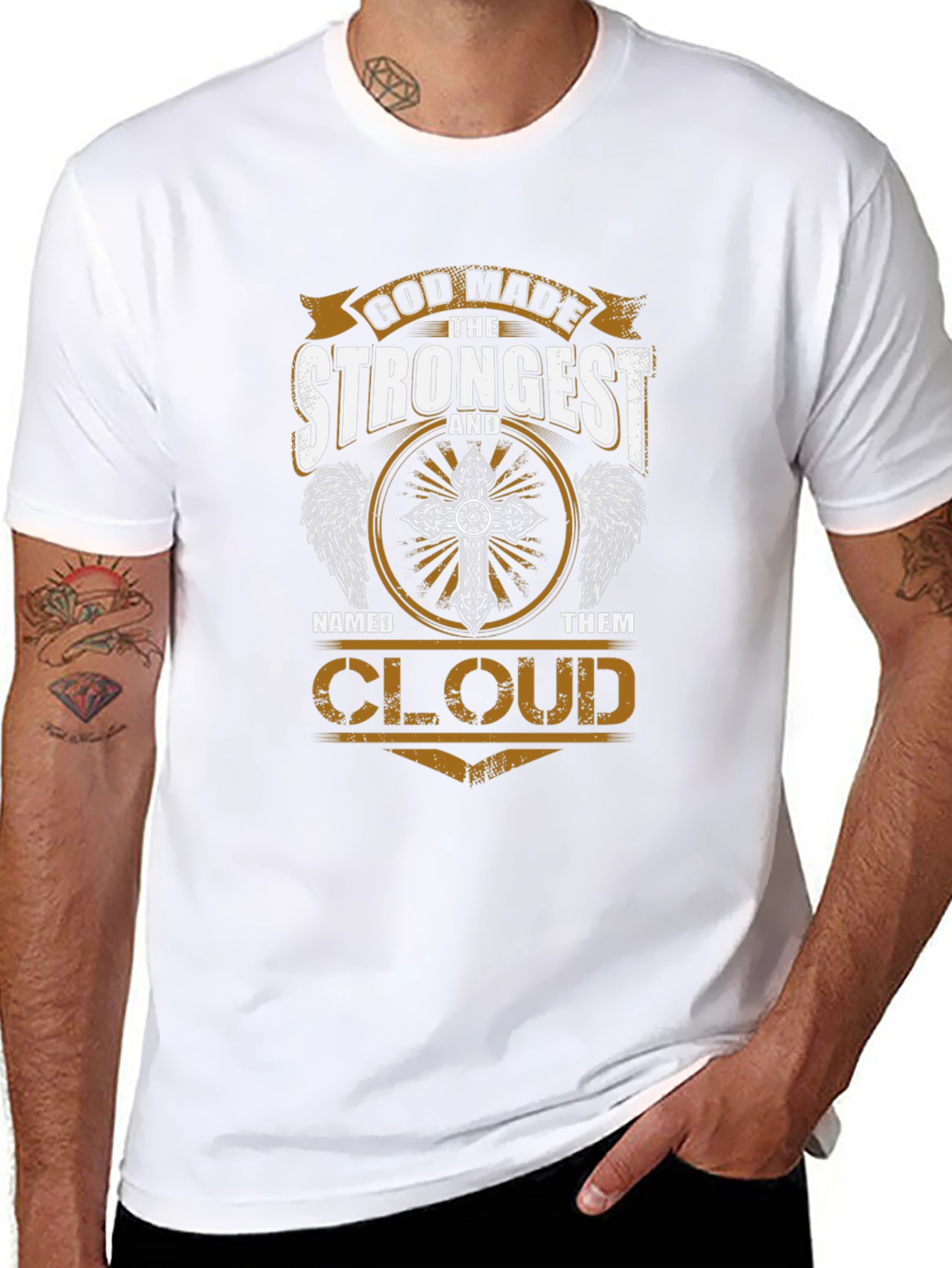 God Made The Strongest Cloud T-Shirt