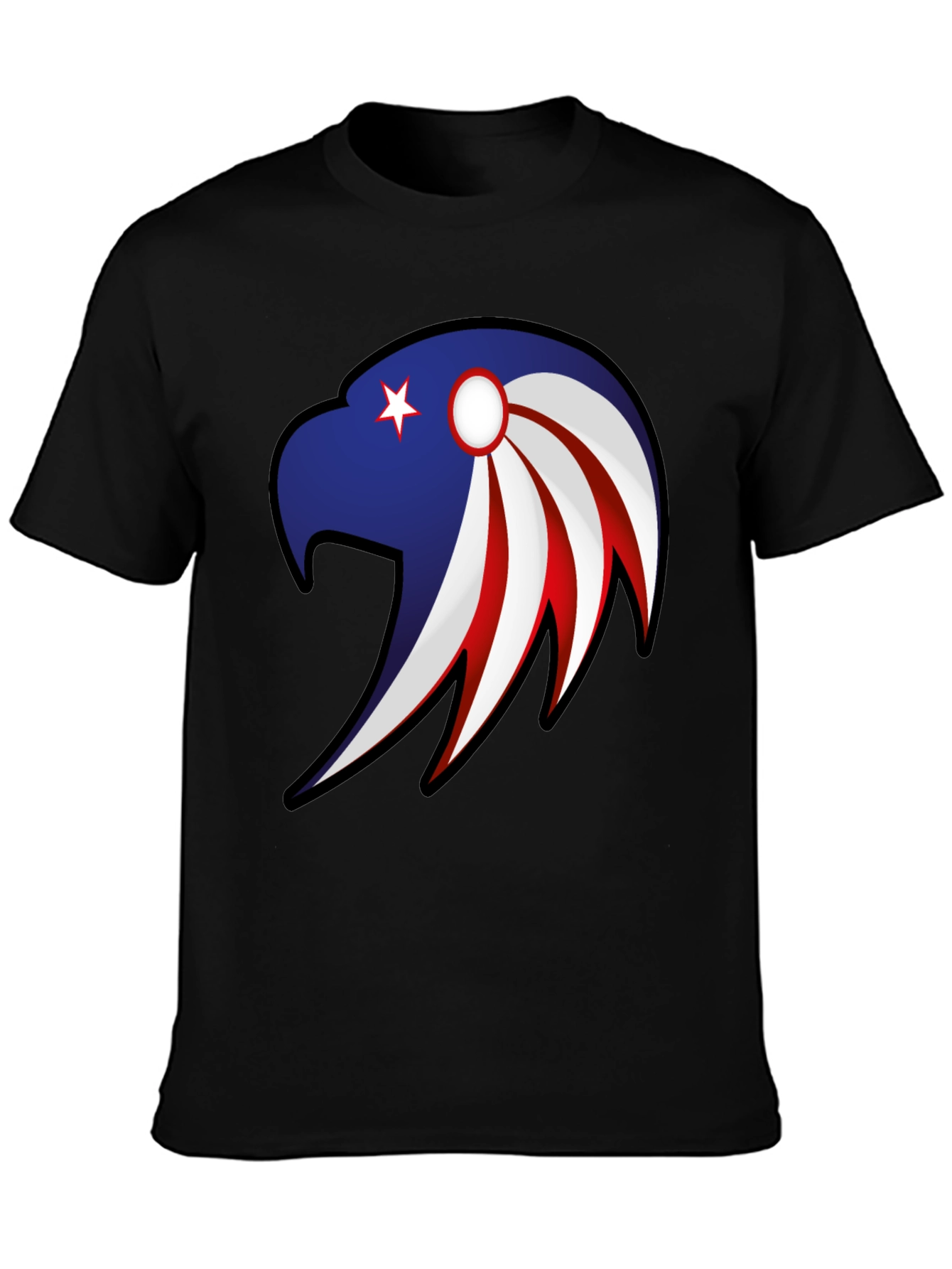 American Eagle Graphic Print T-Shirt - Patriotic Pride