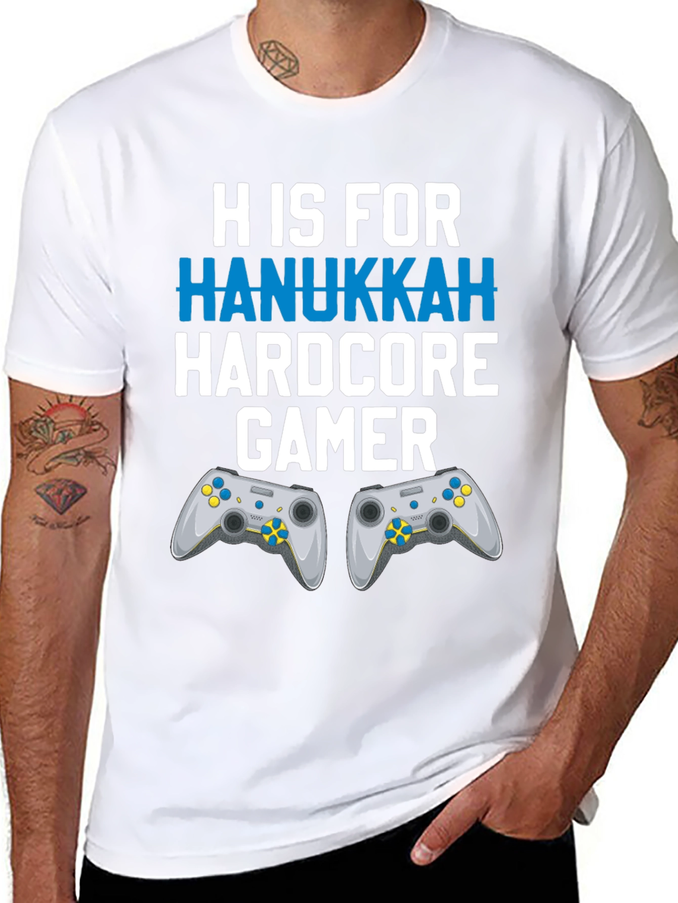 Hanukkah Hardcore Gamer T-Shirt