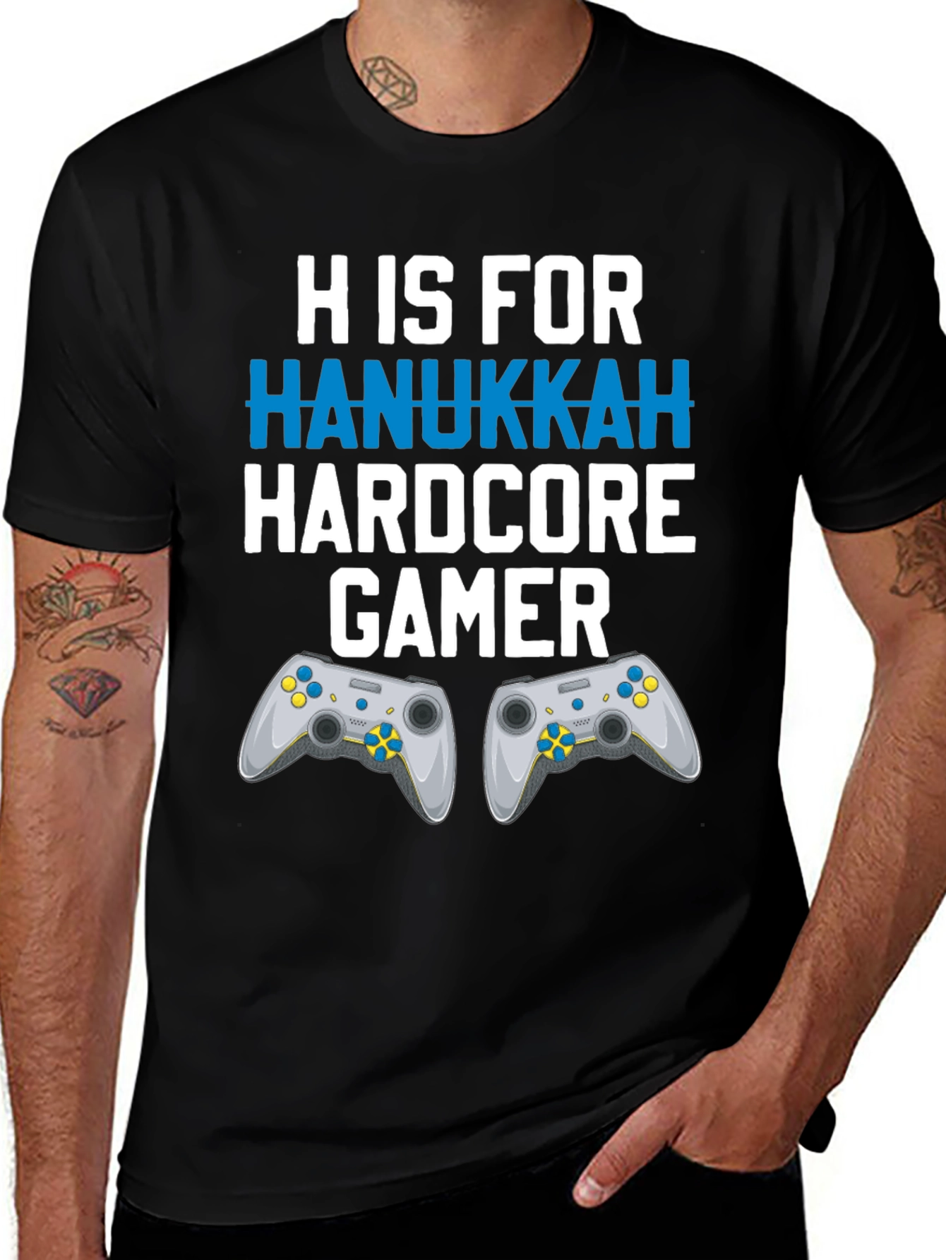 Hanukkah Hardcore Gamer T-Shirt