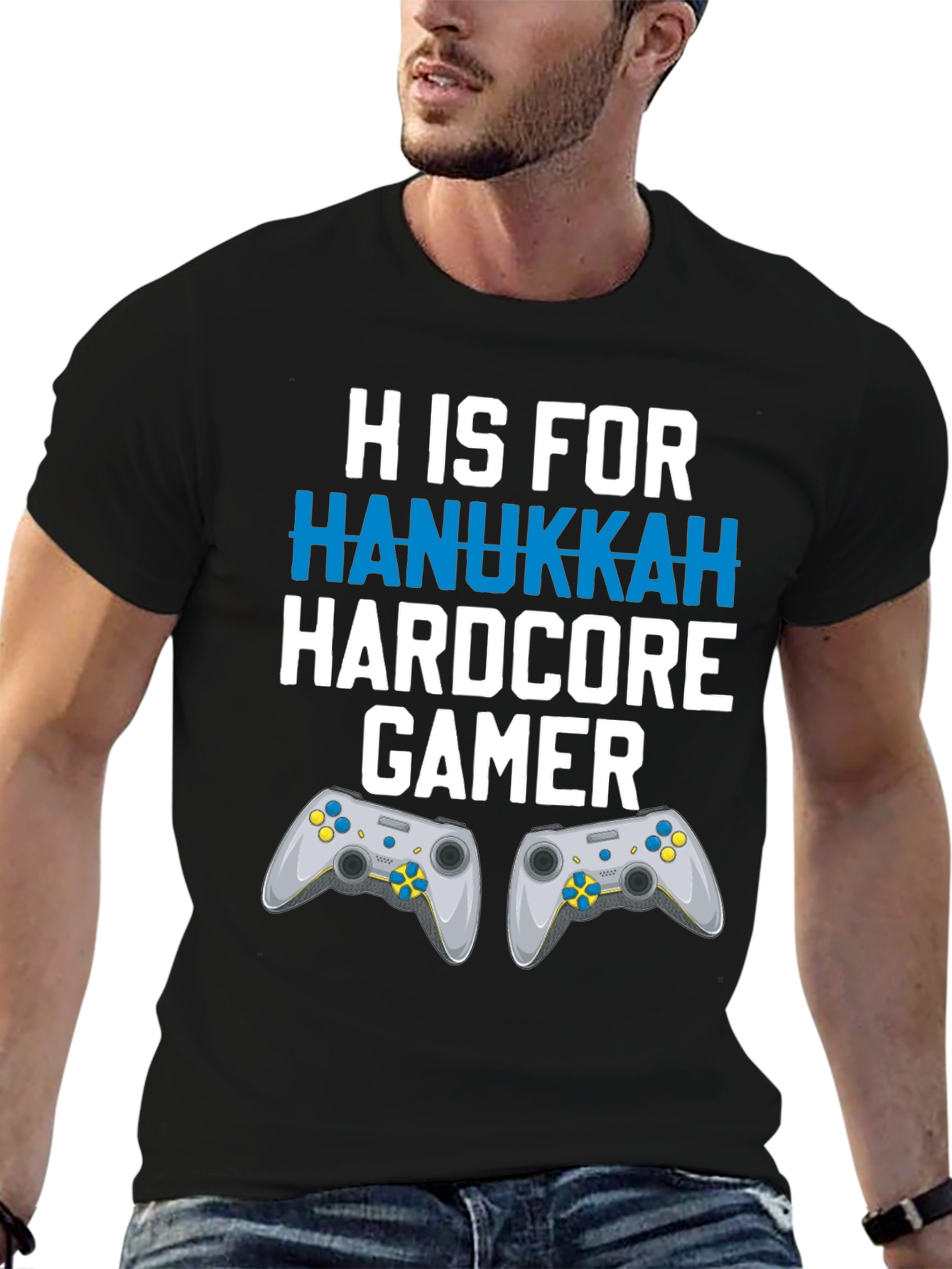 Hanukkah Hardcore Gamer T-Shirt