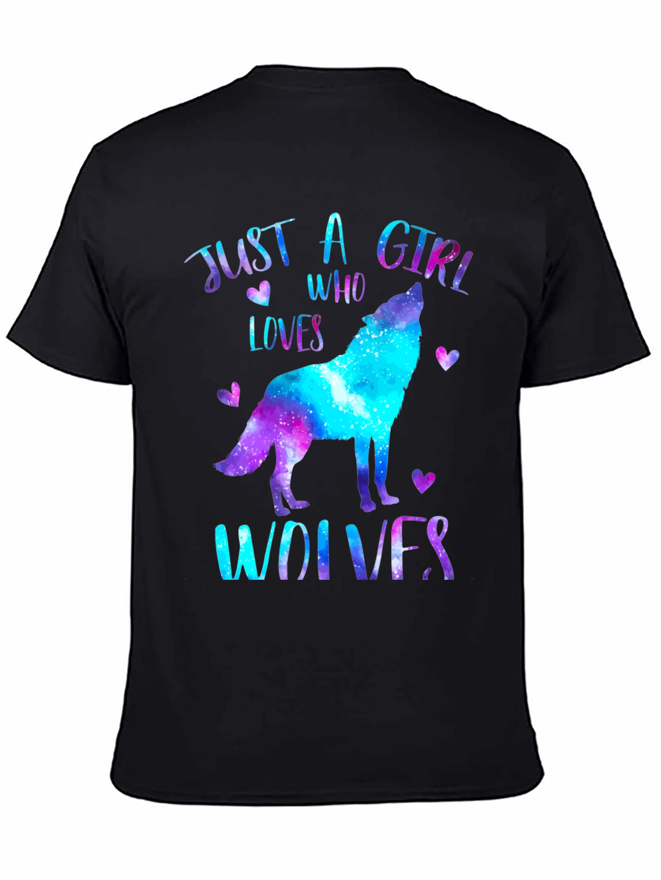 Just A Girl Who Loves Wolves T-Shirt