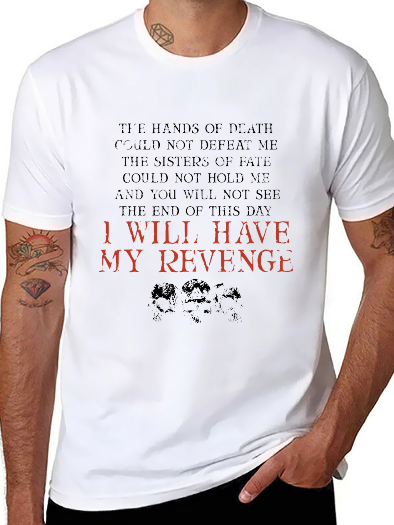 I Will Have My Revenge Graphic Tee